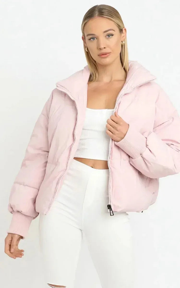Image of Danielle | Women's Cropped Puffer Jacket