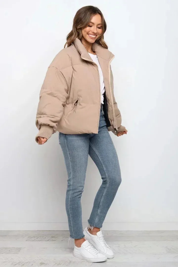Image of Danielle | Women's Cropped Puffer Jacket