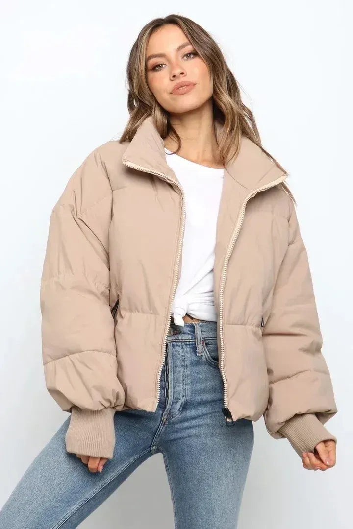 Image of Danielle | Women's Cropped Puffer Jacket