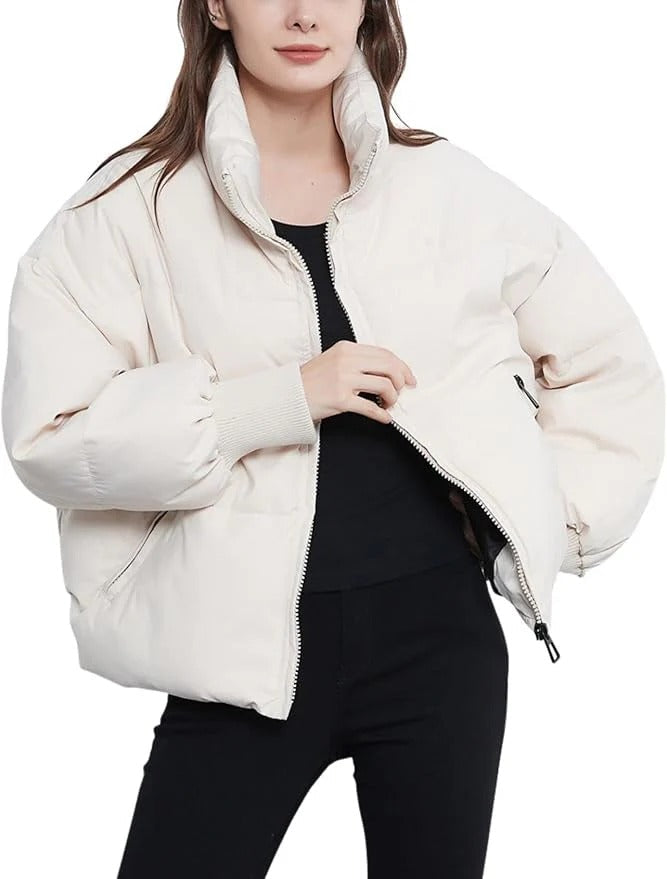 Image of Danielle | Women's Cropped Puffer Jacket