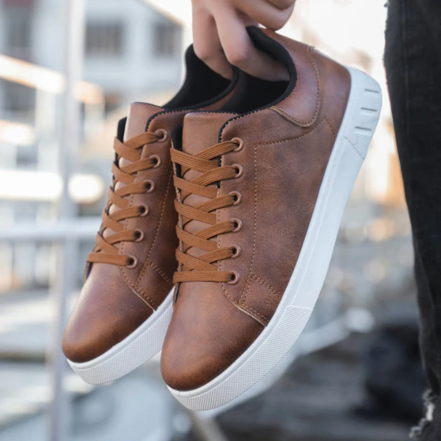 Image of Darrell | Men's Lace-Up Casual Sneakers