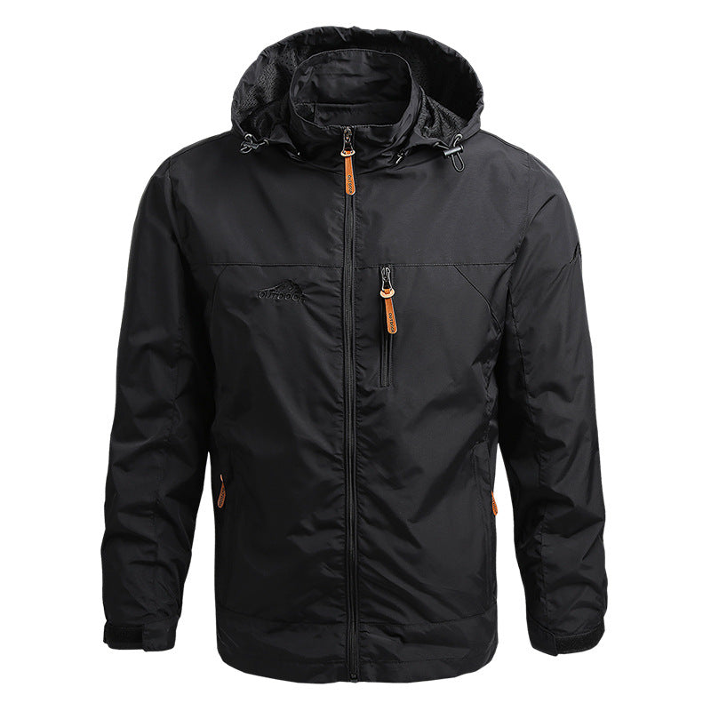 Image of Dave | Men's Hooded Full Zip Jacket