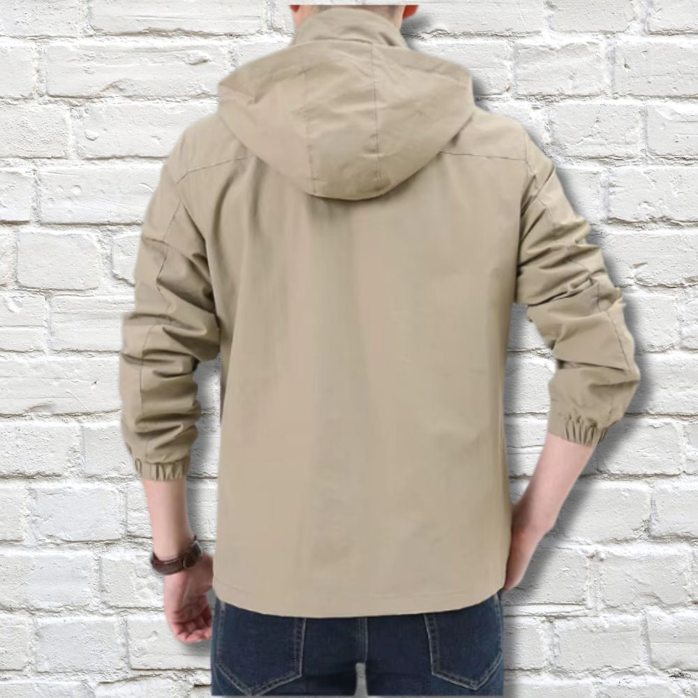 Image of Dave | Men's Hooded Full Zip Jacket
