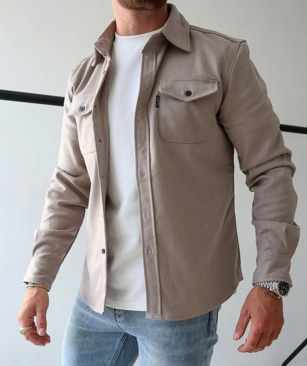 Image of Davin | Men's Button-Down Casual Shirt