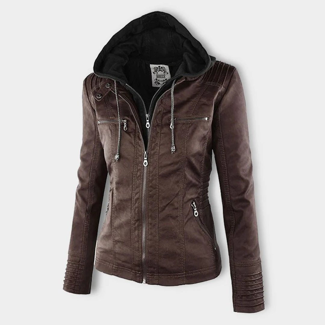 Image of Delilah | Women's Fitted Hooded Jacket