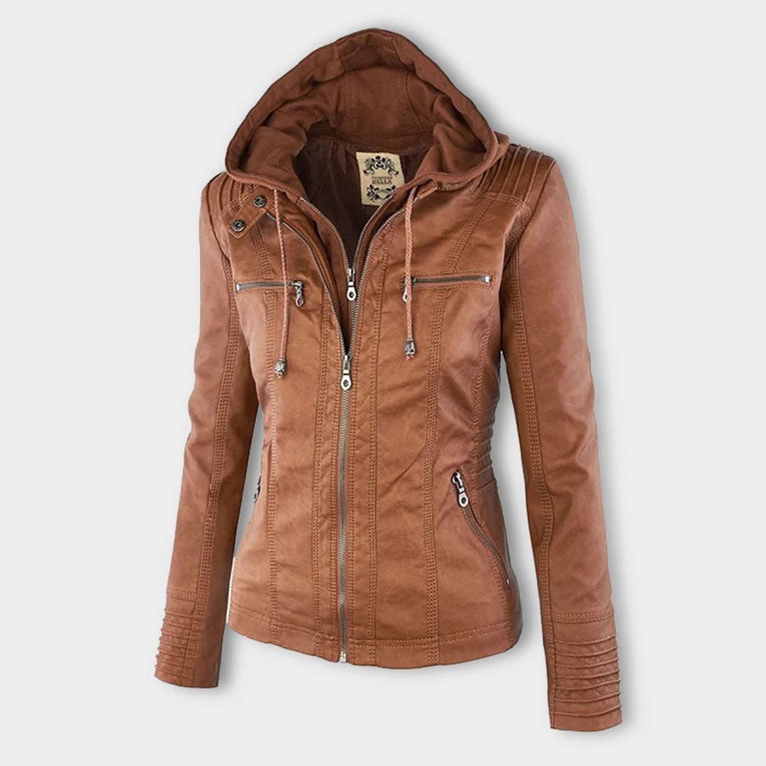Image of Delilah | Women's Fitted Hooded Jacket