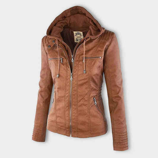 Image of Delilah | Women's Fitted Hooded Jacket