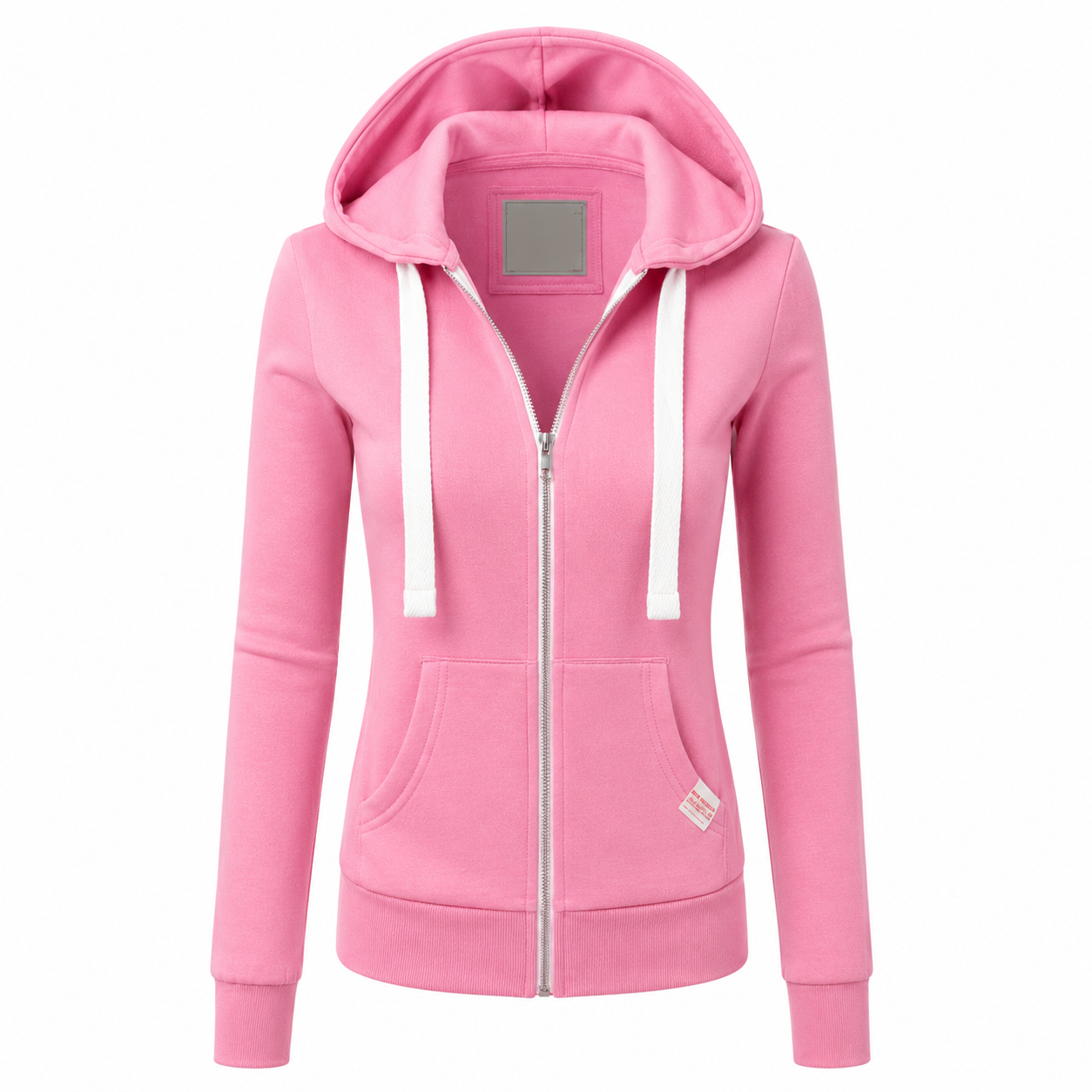 Delilah | Women's Fitted Full Zip Hoodie - Image 1