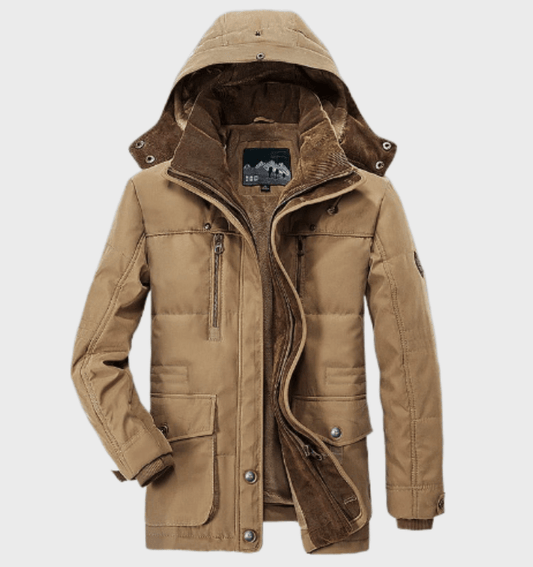 Image of Derrick | Men's Hooded Winter Jacket