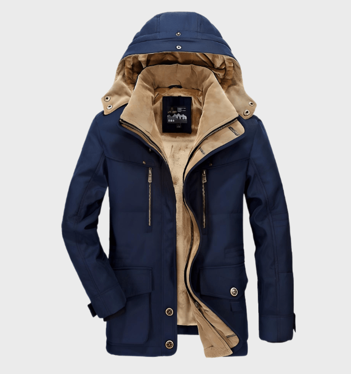 Image of Derrick | Men's Hooded Winter Jacket
