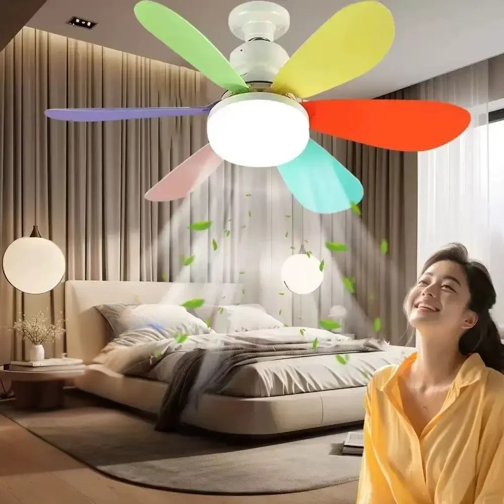 Dimmable LED Ceiling Fan with Remote – Energy-Efficient Lighting and Cooling