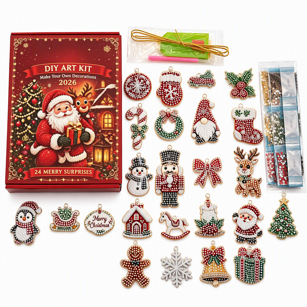 DIY Christmas Ornament Advent Calendar 2026 – 24 Days