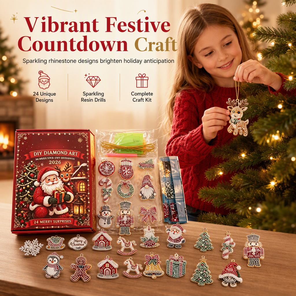 DIY Christmas Ornament Advent Calendar 2026 – 24 Days