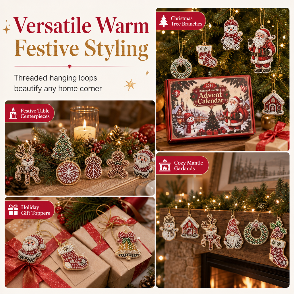 DIY Christmas Ornament Advent Calendar 2026 – 24 Days