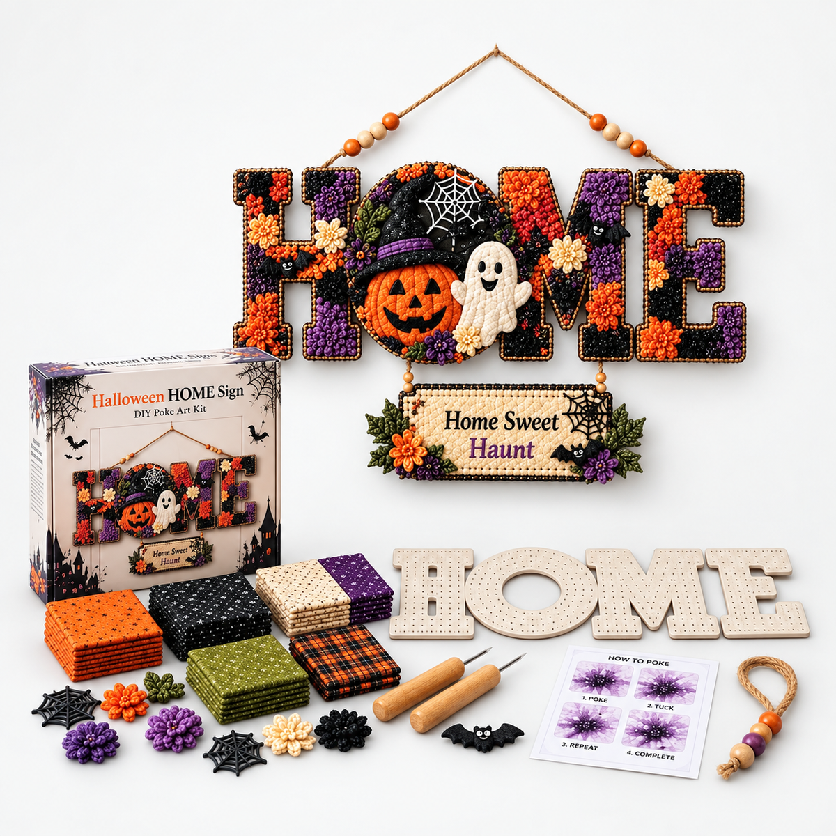 DIY Hanging Christmas Sign Craft Kit