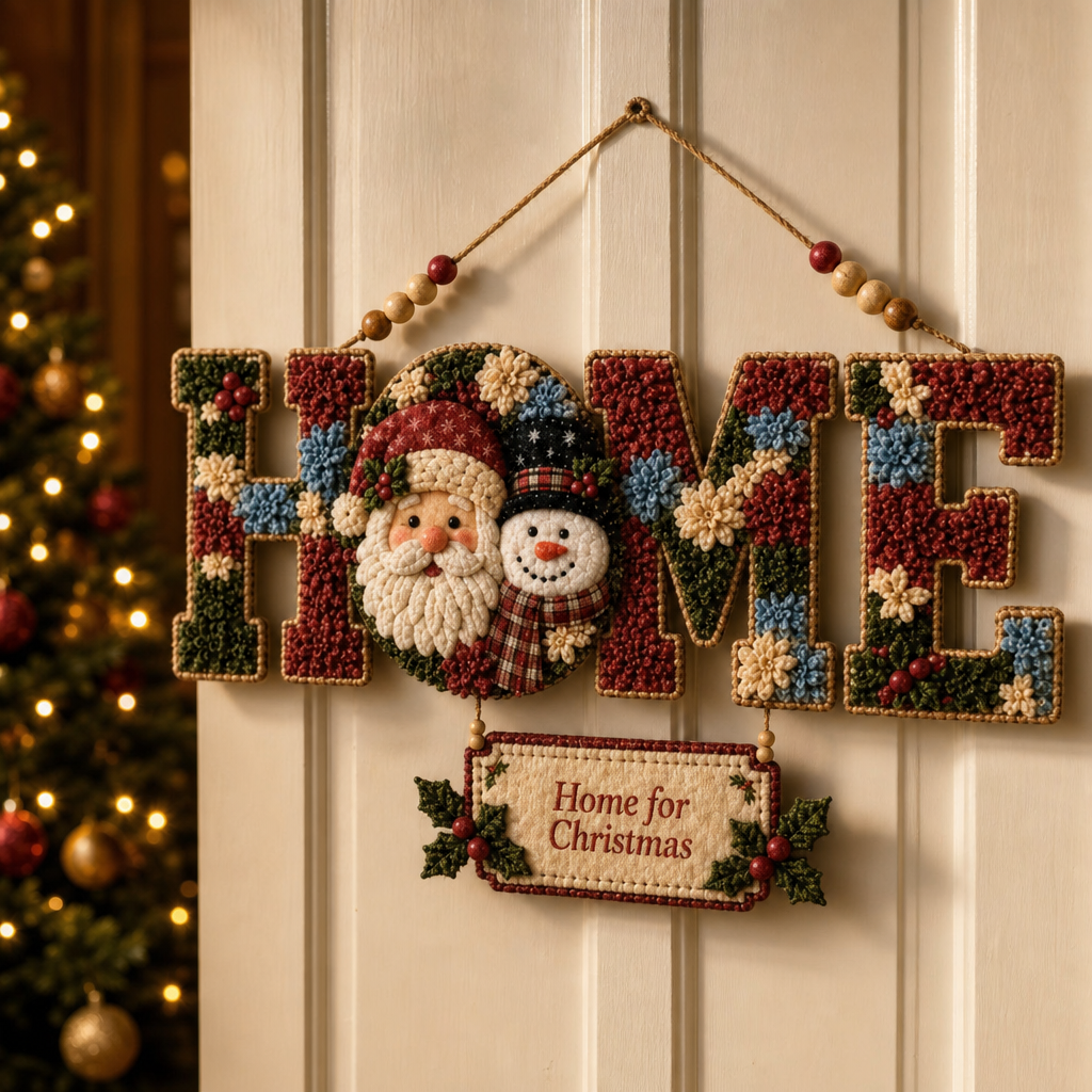 DIY Hanging Christmas Sign Craft Kit