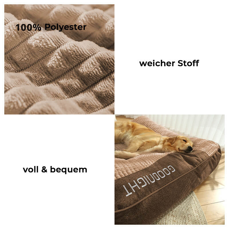 Dog Bed | Large and Scratch-Resistant Dog Cushion with Orthopedic Support