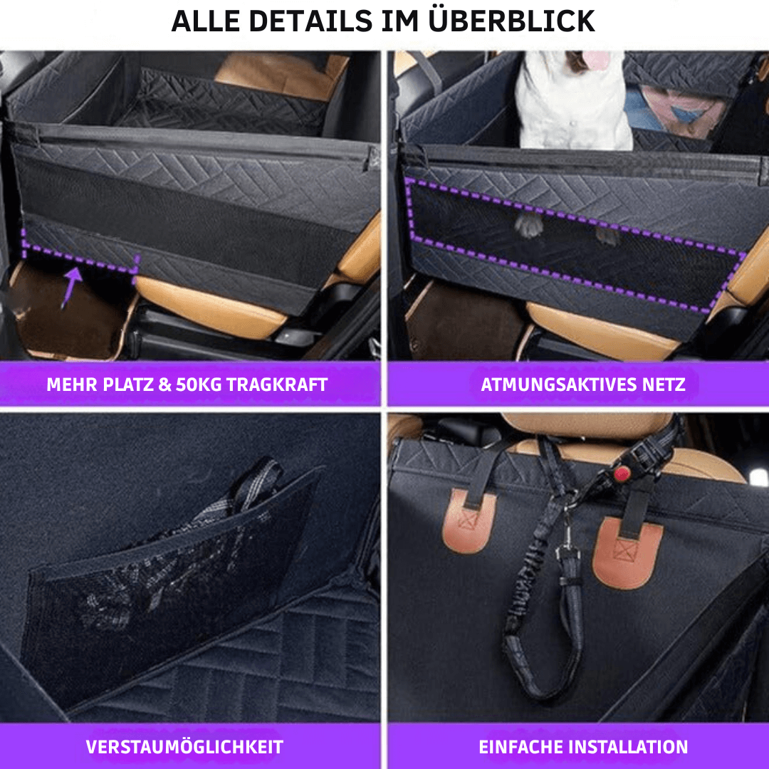 Dog Car Safety Mat Back Seat Protector PupProtector