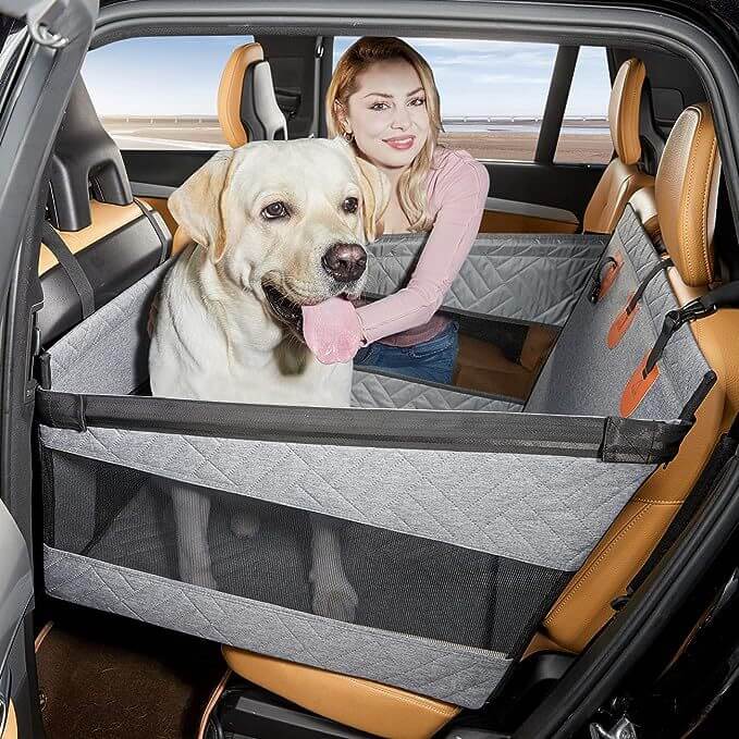 Dog Car Safety Mat Back Seat Protector PupProtector