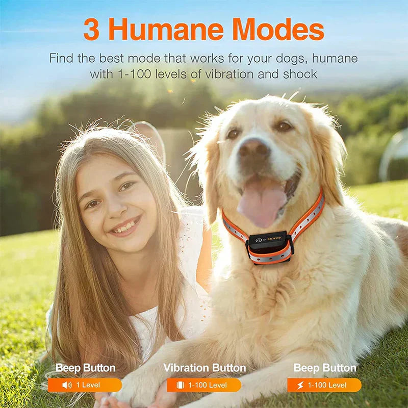 Dog Training Collar 1000m - ProTrain - Vibration, Shock