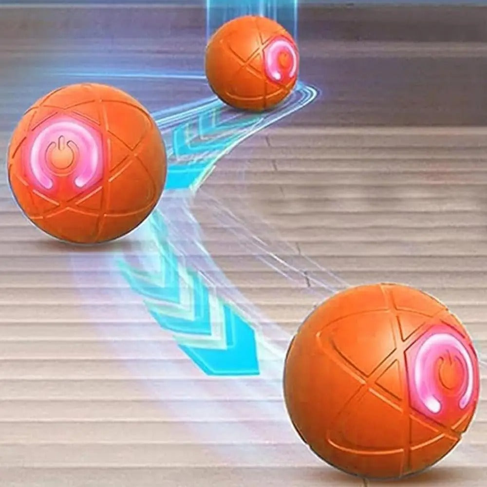 DogCatFri™ InteractiveBall: Rechargeable Interactive Toy Ball for Pets