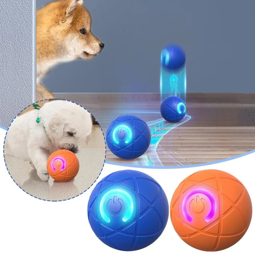 DogCatFri™ InteractiveBall: Rechargeable Interactive Toy Ball for Pets