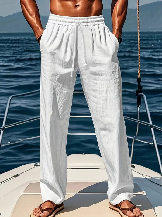 Image of Don | Men's Loose Fit Chino Trousers
