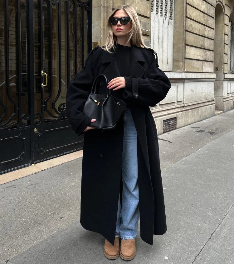 Image of Donna | Women's Long Oversized Trench Coat