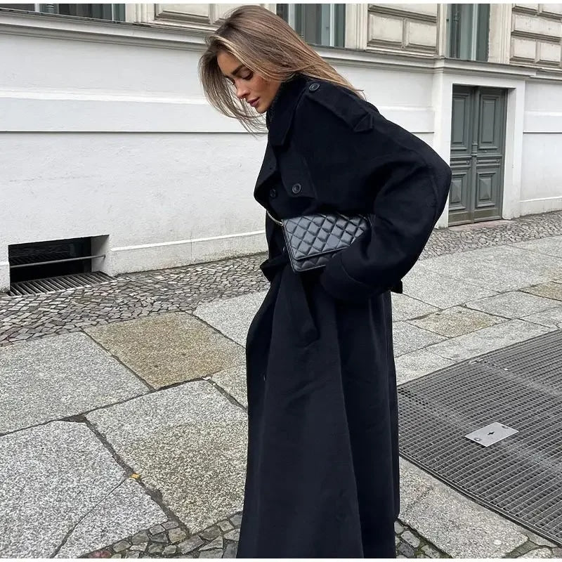 Image of Donna | Women's Long Oversized Trench Coat