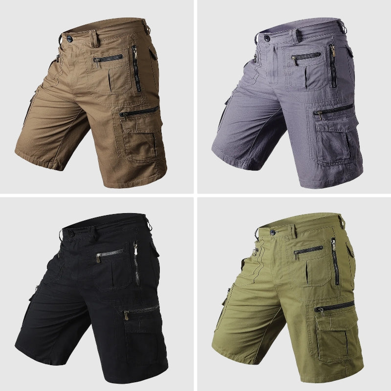 Image of Dorian | Men's Multi-Pocket Cargo Shorts