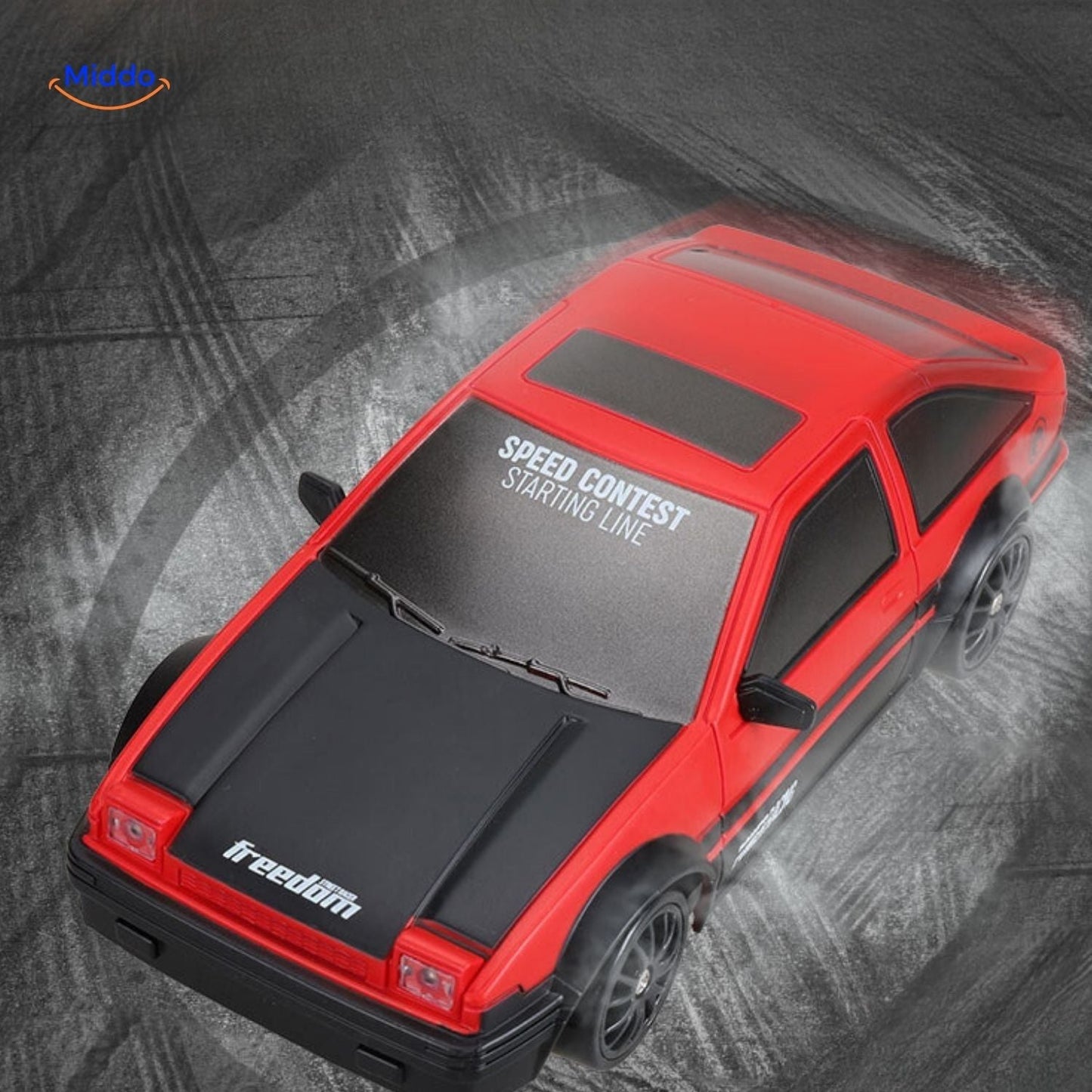DriftMaster™ GTR | 4WD Drift RC Car, Fast Charging Function & Action!