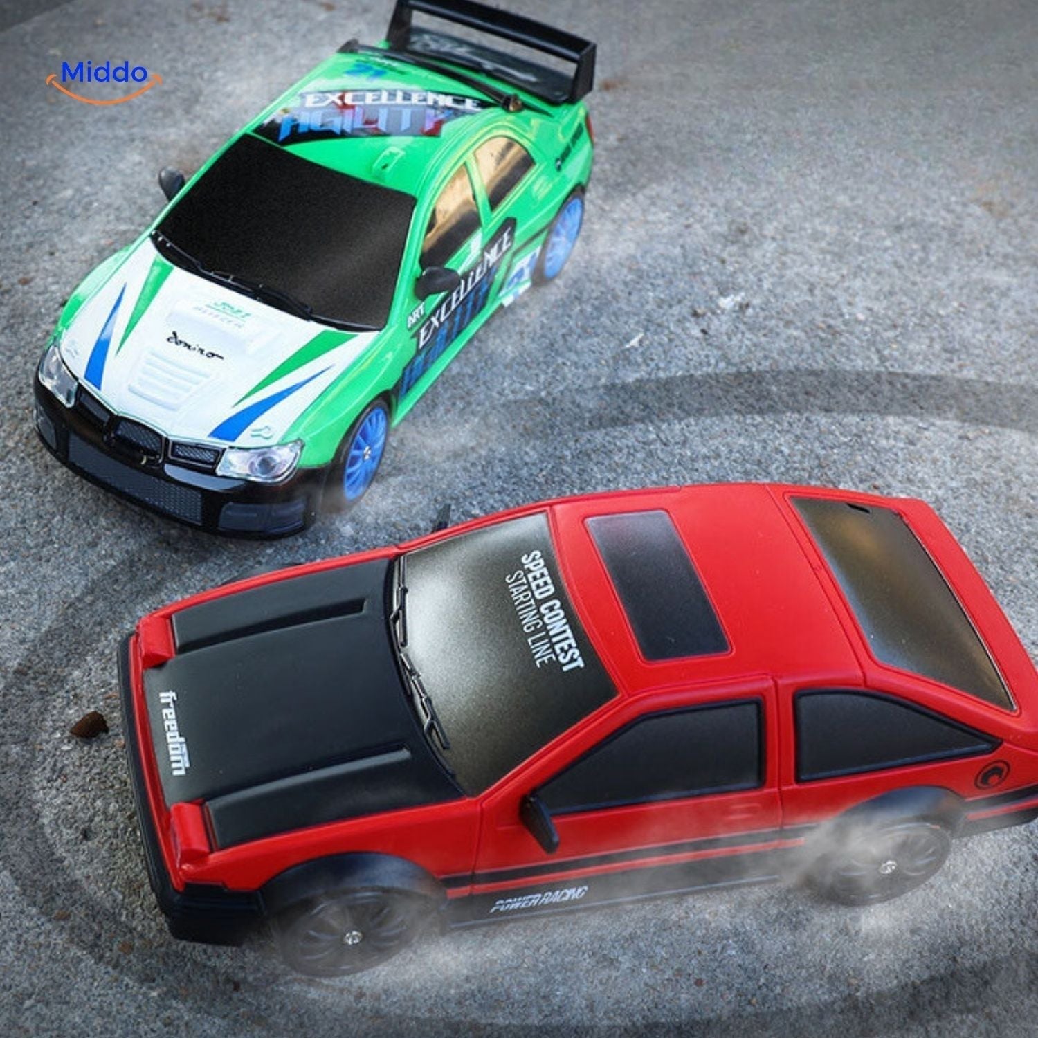 DriftMaster™ GTR | 4WD Drift RC Car, Fast Charging Function & Action!