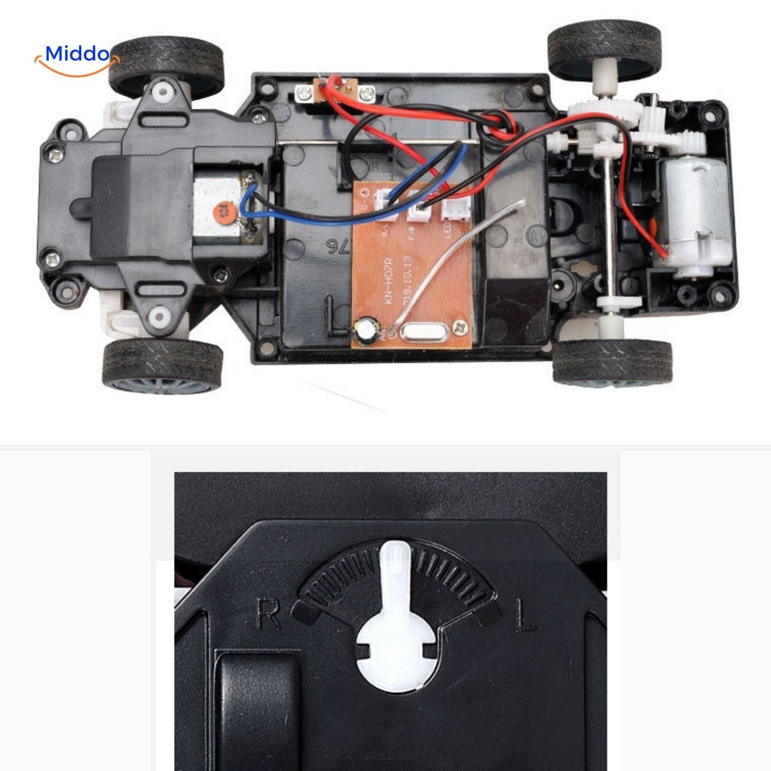 DriftMaster™ GTR | 4WD Drift RC Car, Fast Charging Function & Action!