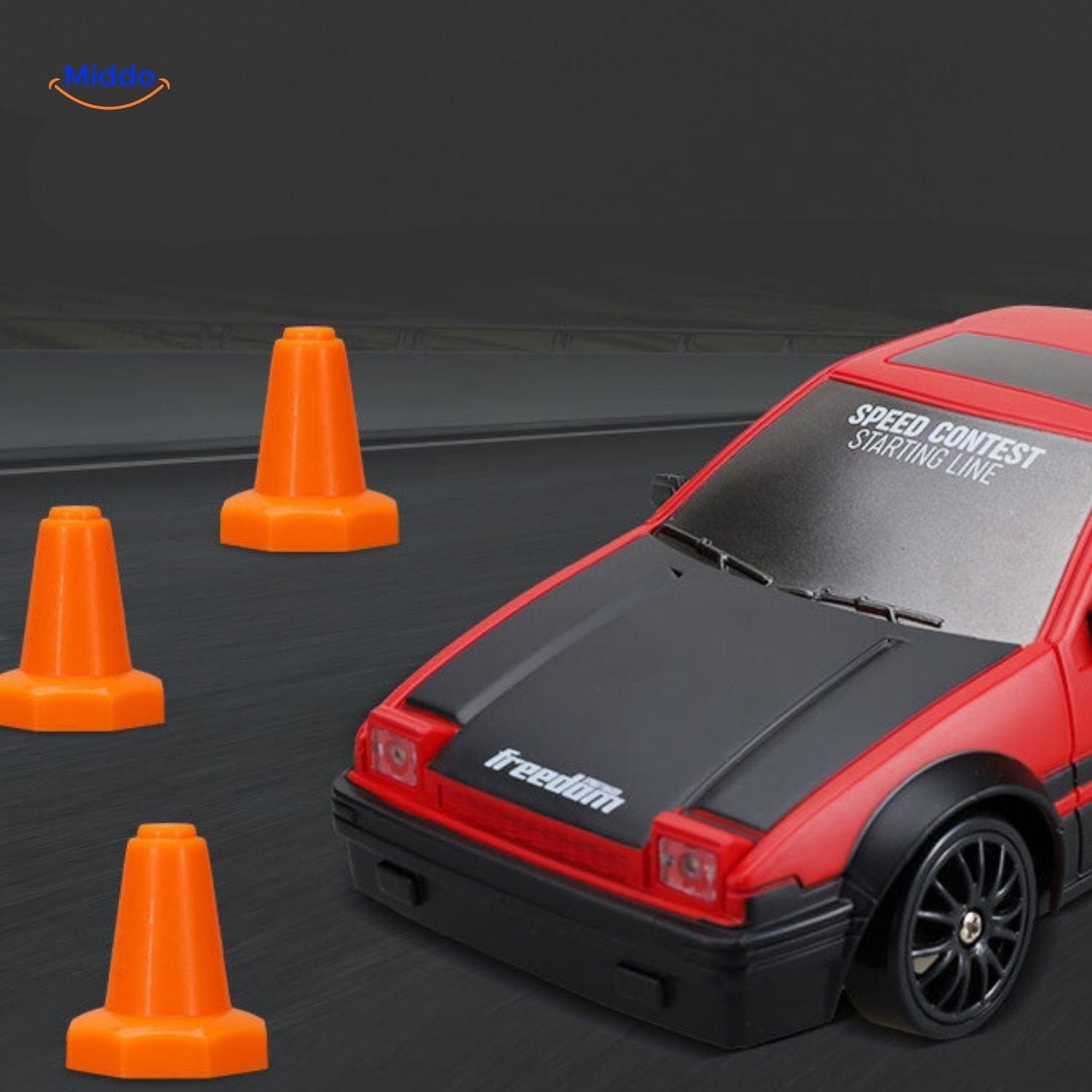 DriftMaster™ GTR | 4WD Drift RC Car, Fast Charging Function & Action!