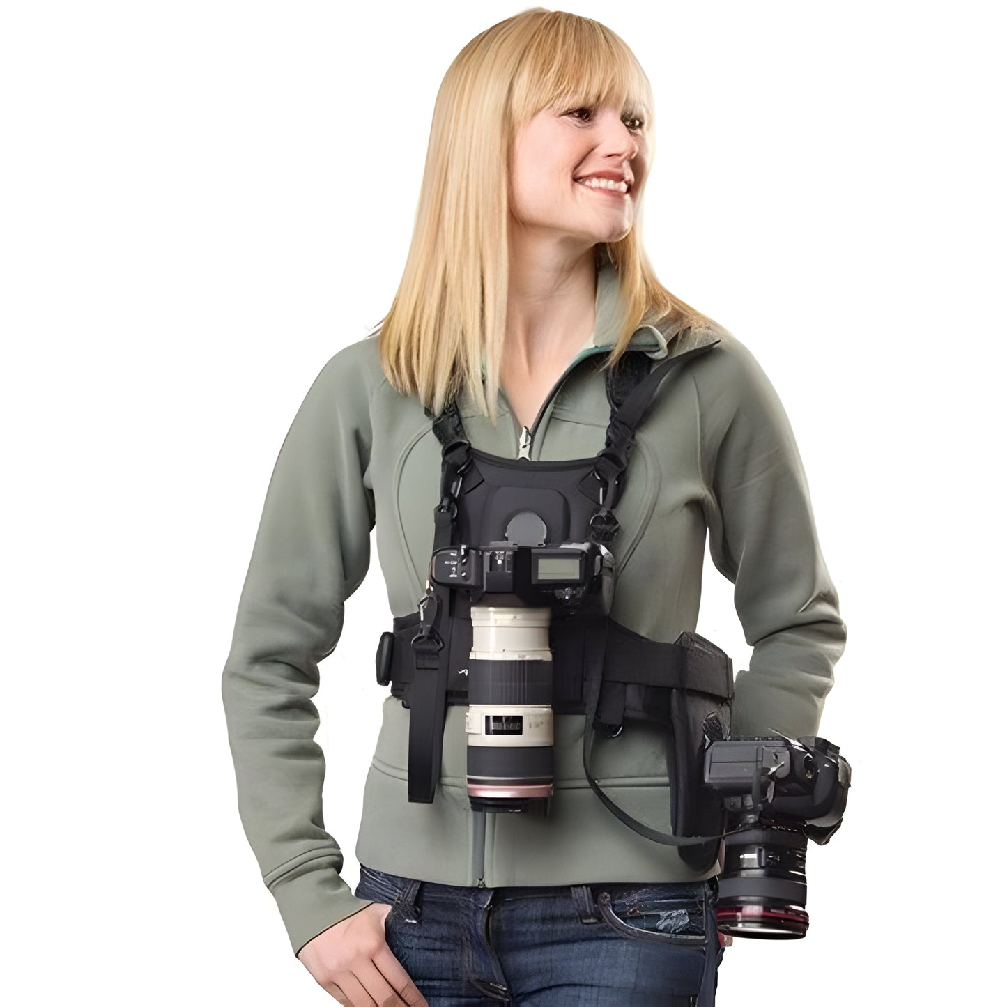 Dual Camera Harness - Quick-Access Design, Lightweight & Breathable Comfort