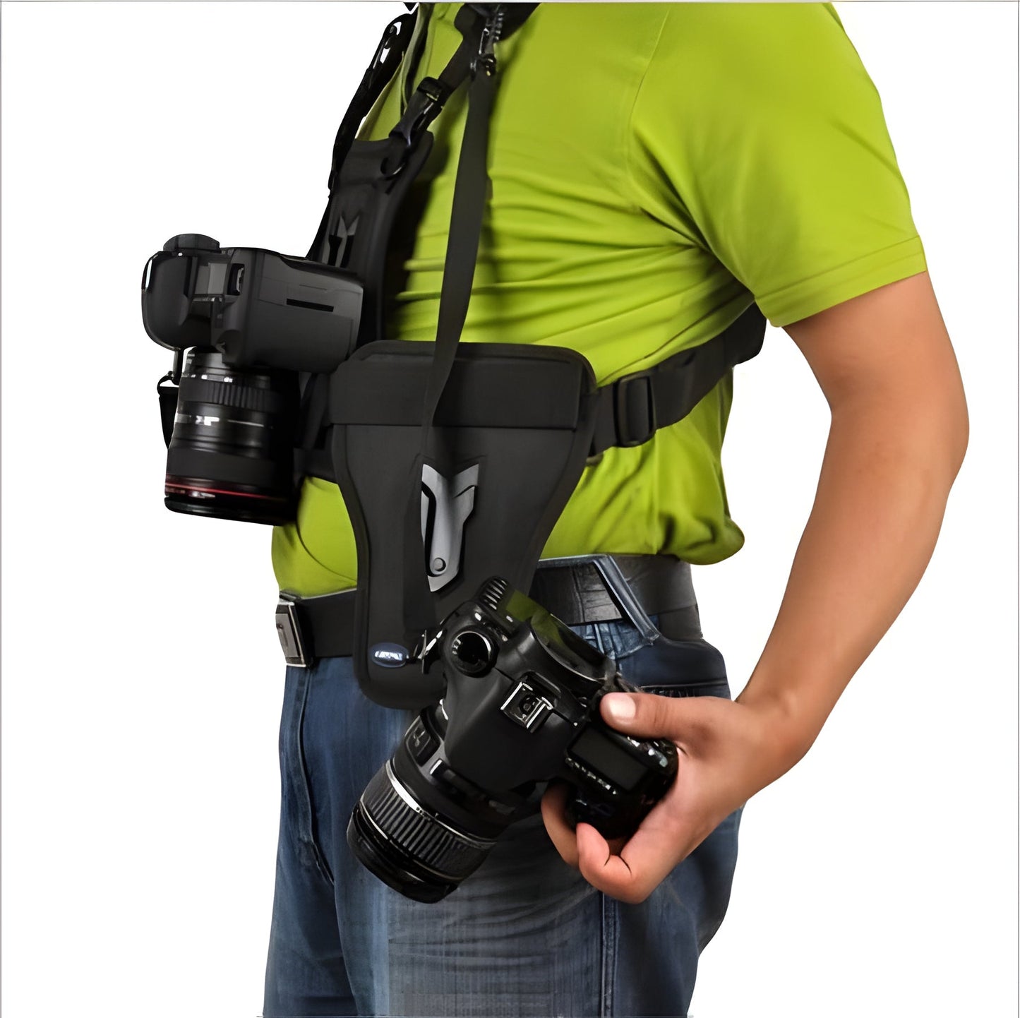 Dual Camera Harness - Quick-Access Design, Lightweight & Breathable Comfort