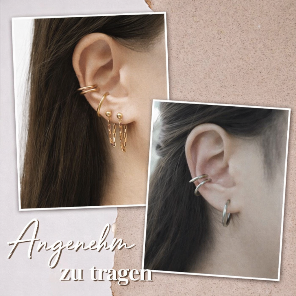 Earrings Without Piercing | Retractable Closure | Comfortable & Safe | PierceFree