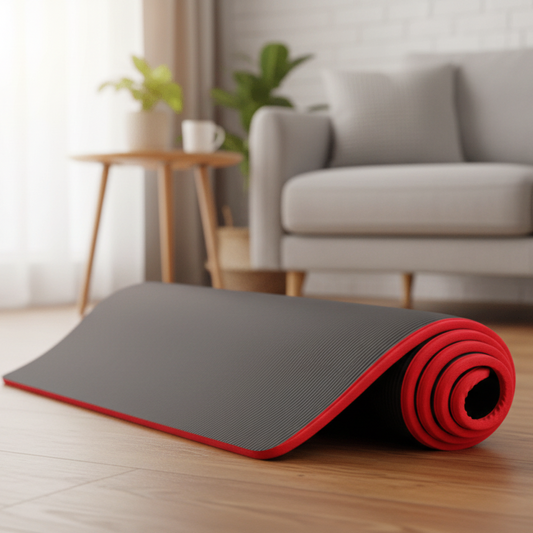 Eco-Friendly Non-Slip Yoga Mat – Very Thick Exercise Mat, Comfortable and Stable