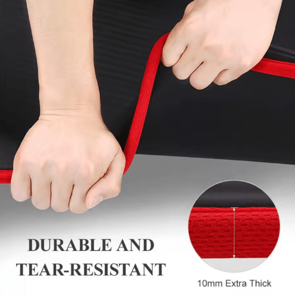 Eco-Friendly Non-Slip Yoga Mat – Very Thick Exercise Mat, Comfortable and Stable