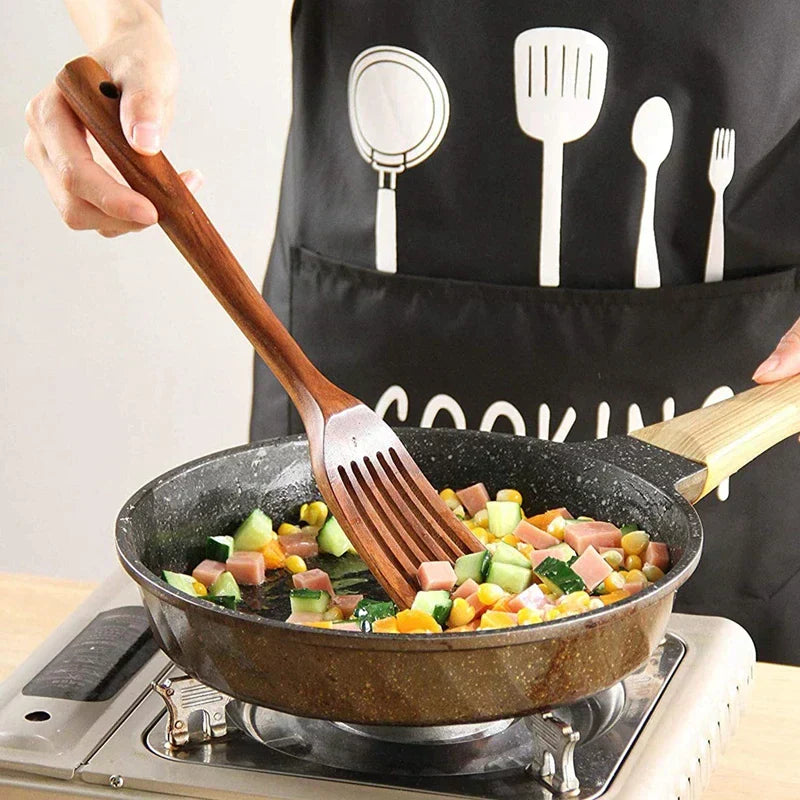 EcoChef - Set of Teak Kitchen Accessories