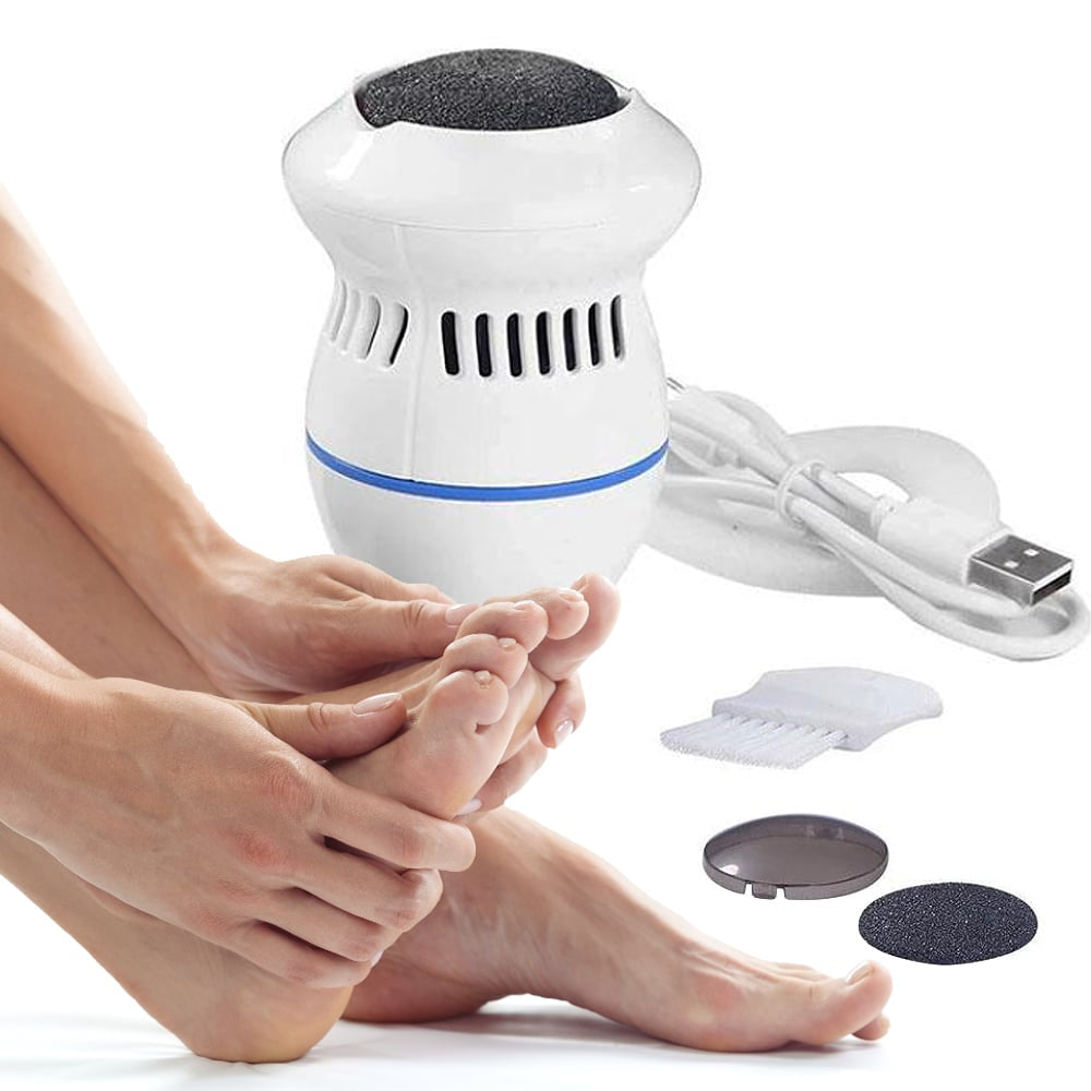 Electric Pedicure Foot File - Rechargeable via USB