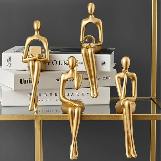 Elegant Abstract Figurines – Unique Works of Art for Interior Decoration – Modern Accessories that Give Your Space a Unique Character