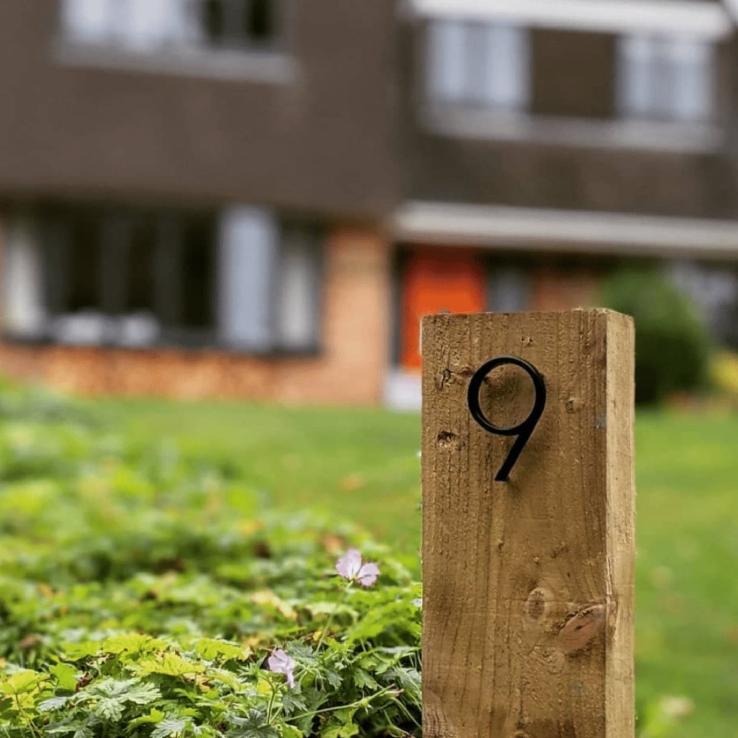 Elegant Modern Wall Address Sign Plaque