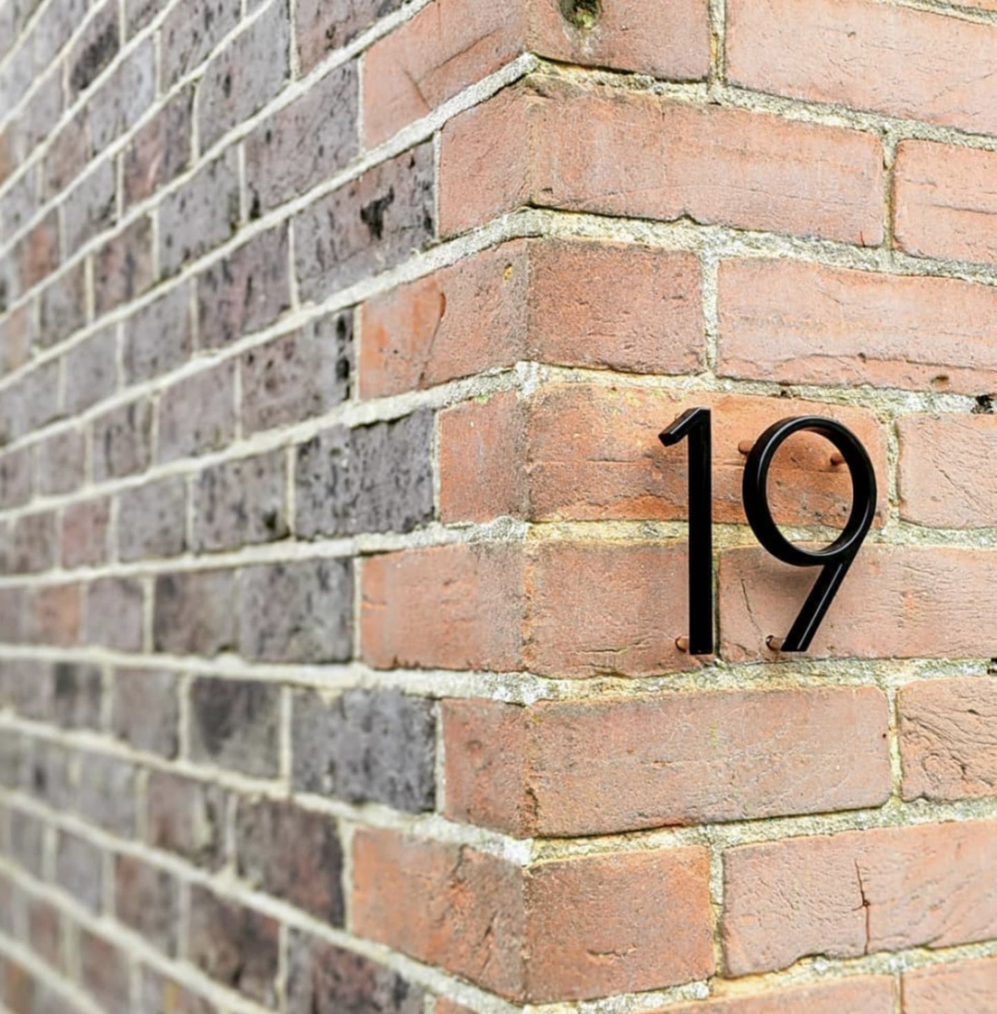 Elegant Modern Wall Address Sign Plaque