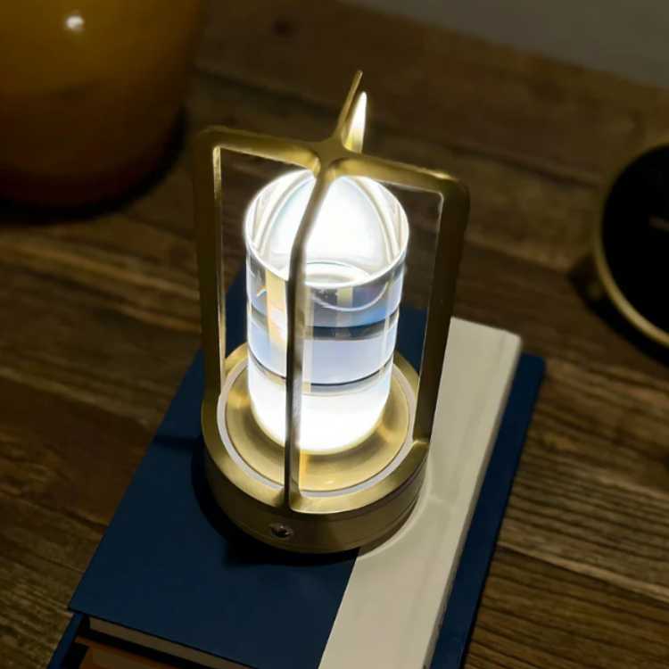 Elegant Outdoor Crystal Design Lantern for Garden & Patio