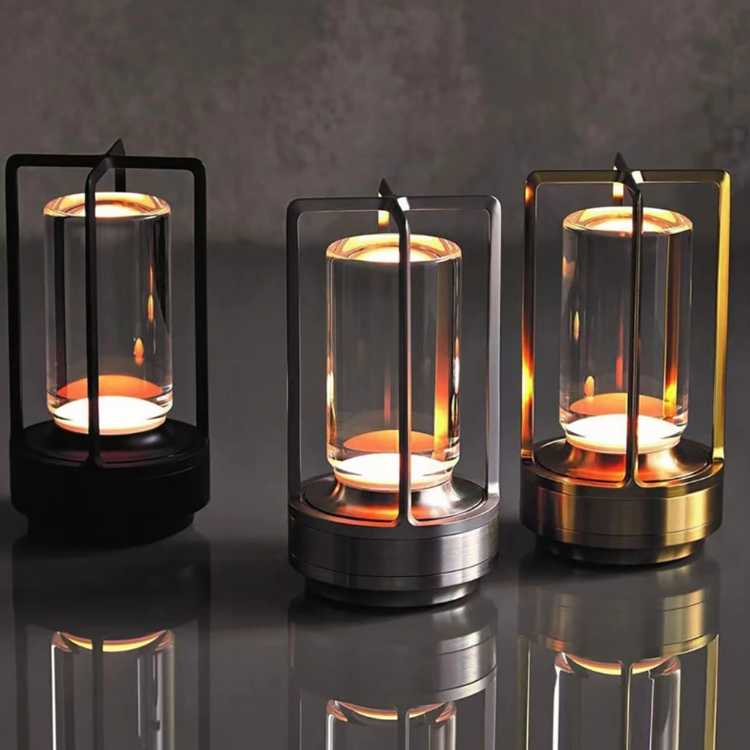 Elegant Outdoor Crystal Design Lantern for Garden & Patio