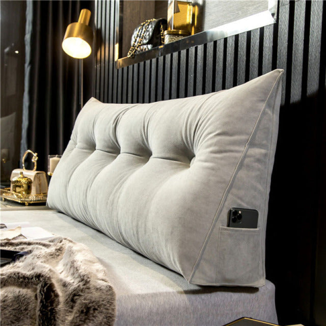 EliteComfort Luxury Wedge Pillow | Back-Friendly & Functional