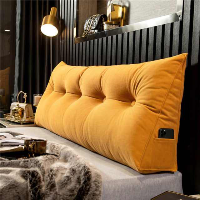 EliteComfort Luxury Wedge Pillow | Back-Friendly & Functional