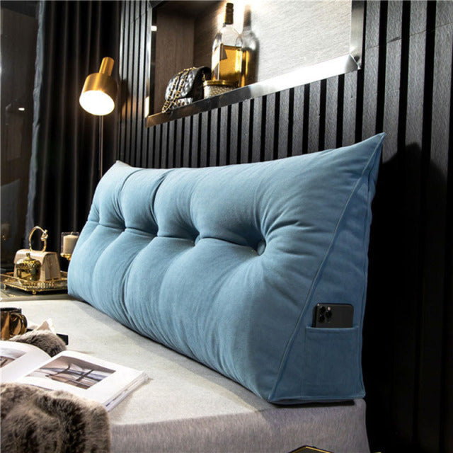 EliteComfort Luxury Wedge Pillow | Back-Friendly & Functional