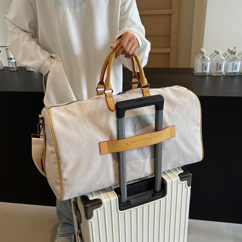 Embroidered Weekend Travel Duffel Bag